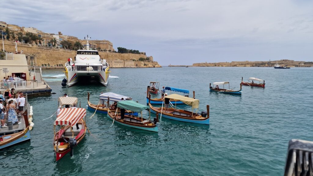 Valletta - Három város csónakok